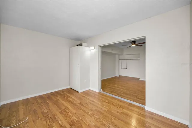 a view of empty room