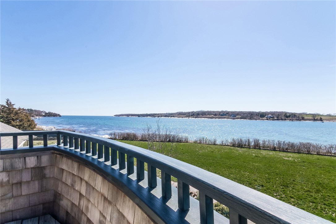 7 Beavertail Road Jamestown, RI 02835 - Photo 28 of 37 Gorgeous views are yours from the deck of the master bedroom