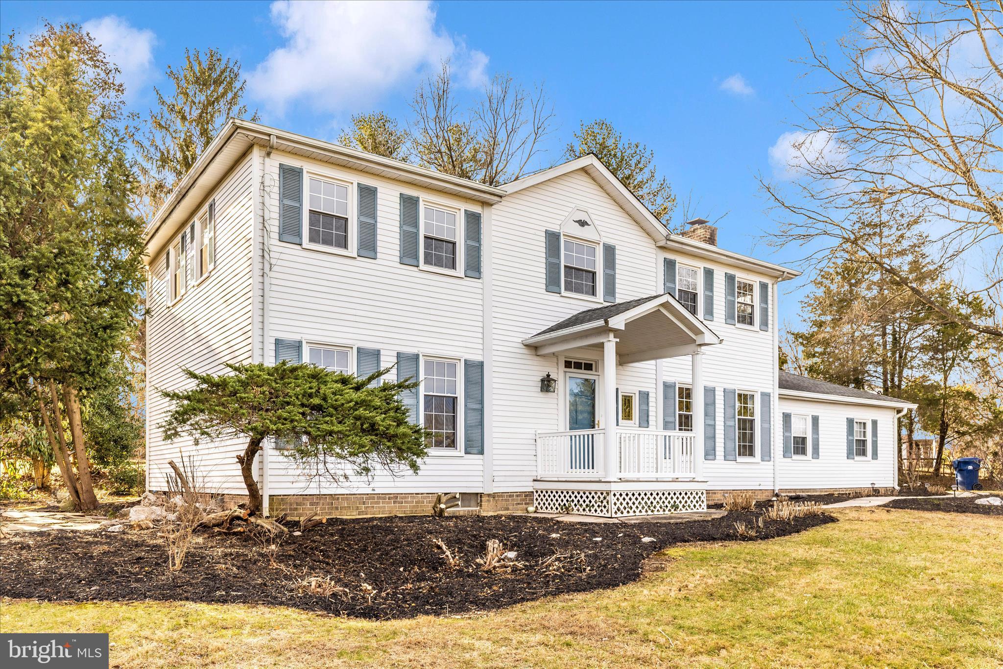 5815 Meadow Road Frederick, MD 21702 - Photo 43 of 55 a front view of a house with a yard