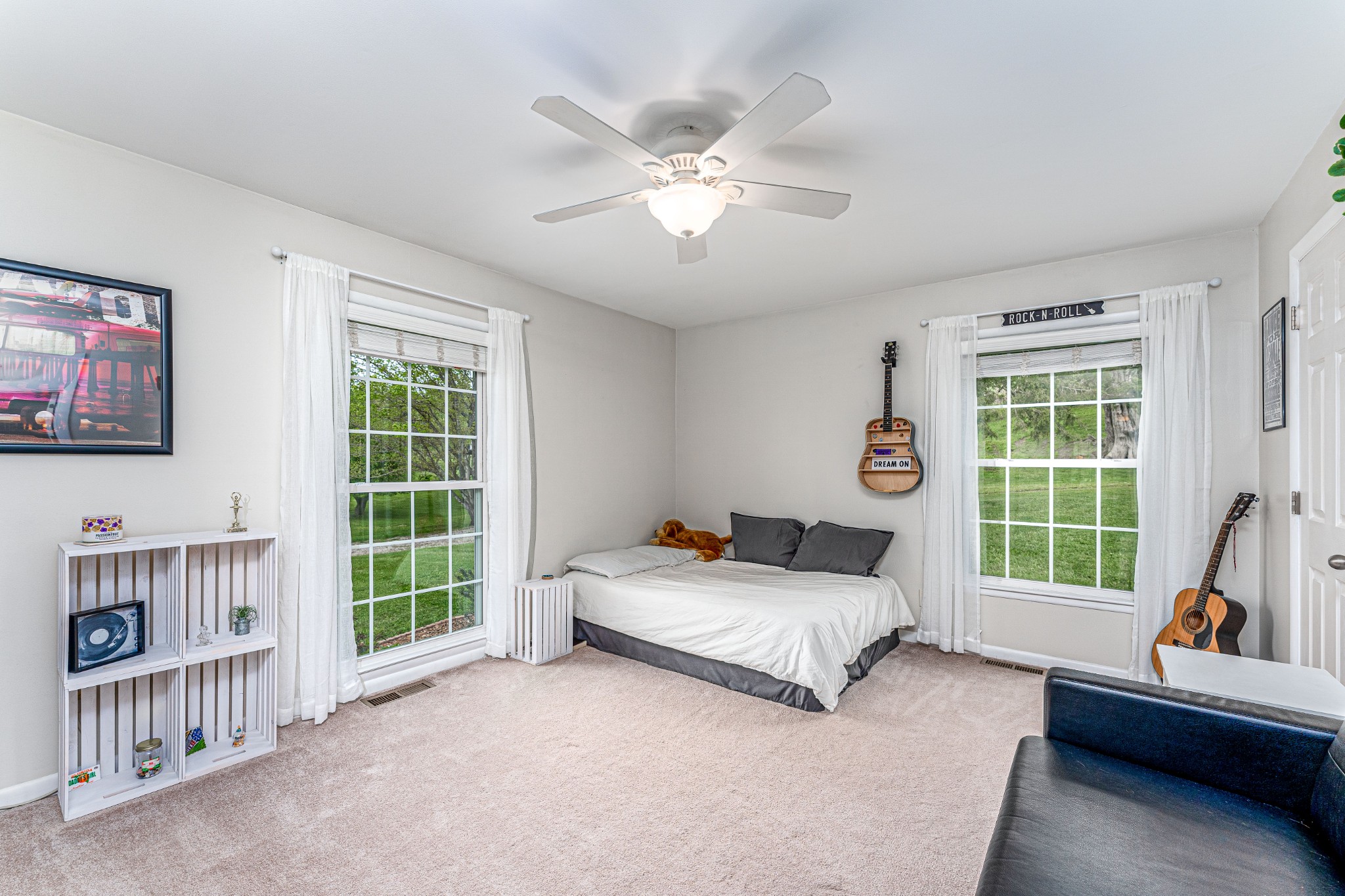 4861 Bethesda Road Thompson's Station, TN 37179 - Photo 17 of 22 a bedroom with a large bed and a window