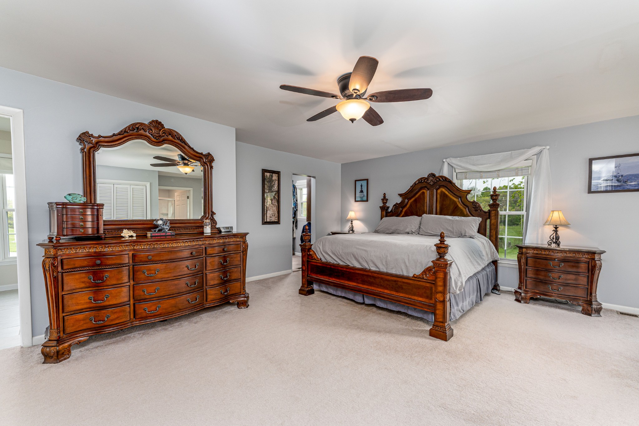 4861 Bethesda Road Thompson's Station, TN 37179 - Photo 20 of 22 a bedroom with a bed and a dresser