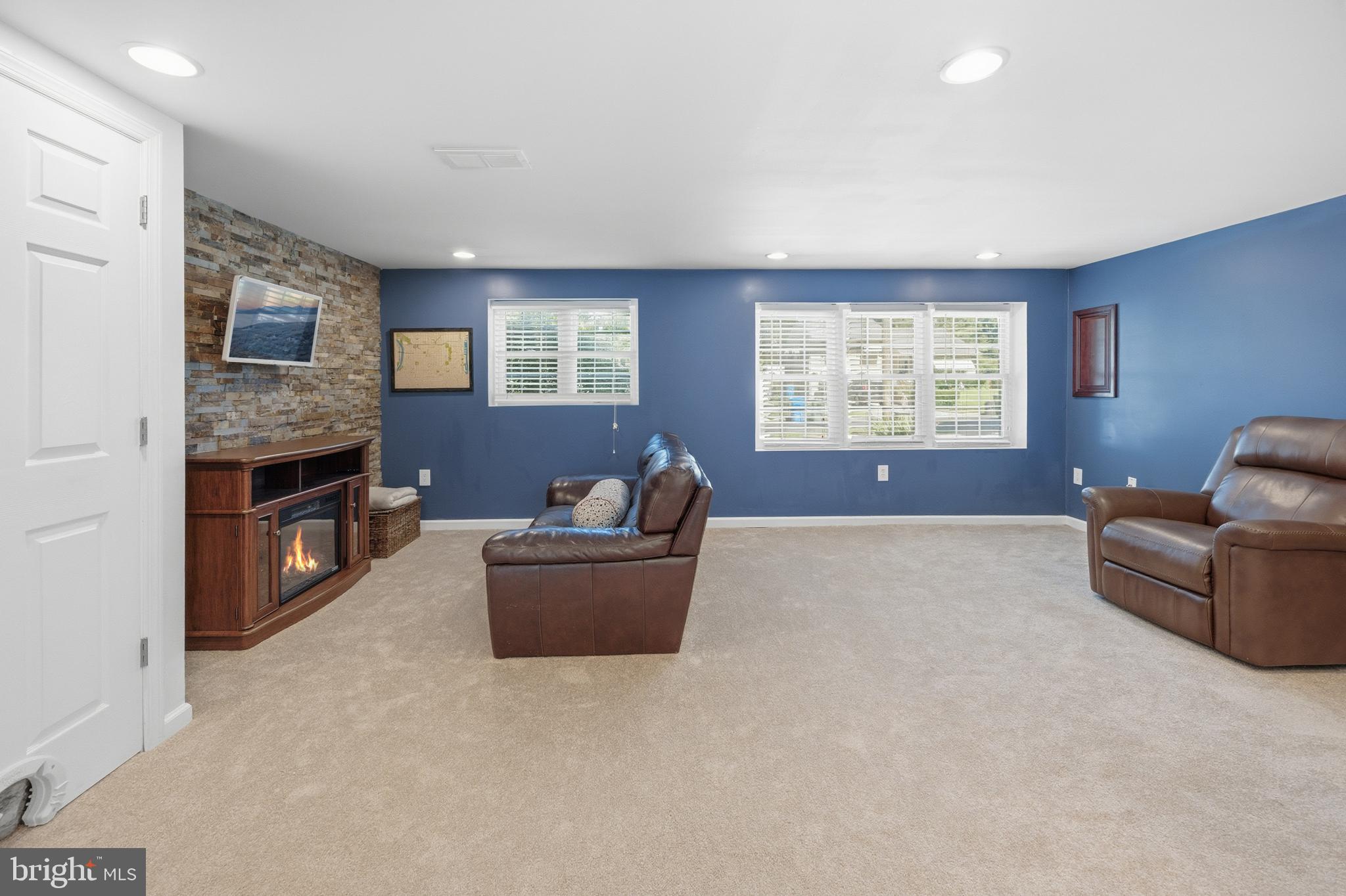 117 Ridge Road Cherry Hill, NJ 08002 - Photo 17 of 41 New carpeting and recessed lighting