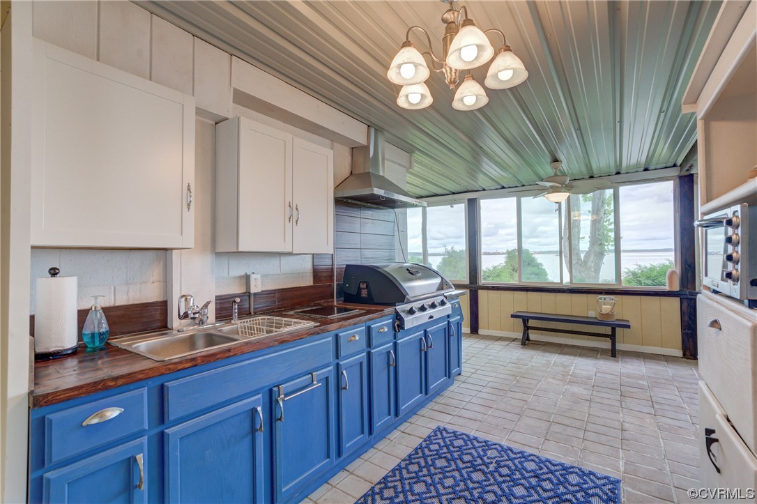 810 Jordan Point Road Hopewell, VA 23860 - Photo 47 of 50 Lower level grilling station / patio enclosure