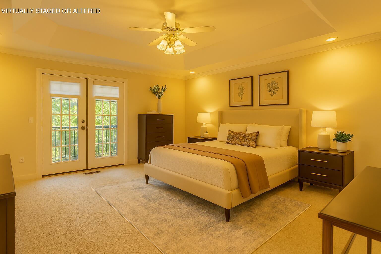 3245 Stage Run Hixson, TN 37343 - Photo 21 of 51 Staged Primary Bedroom 1