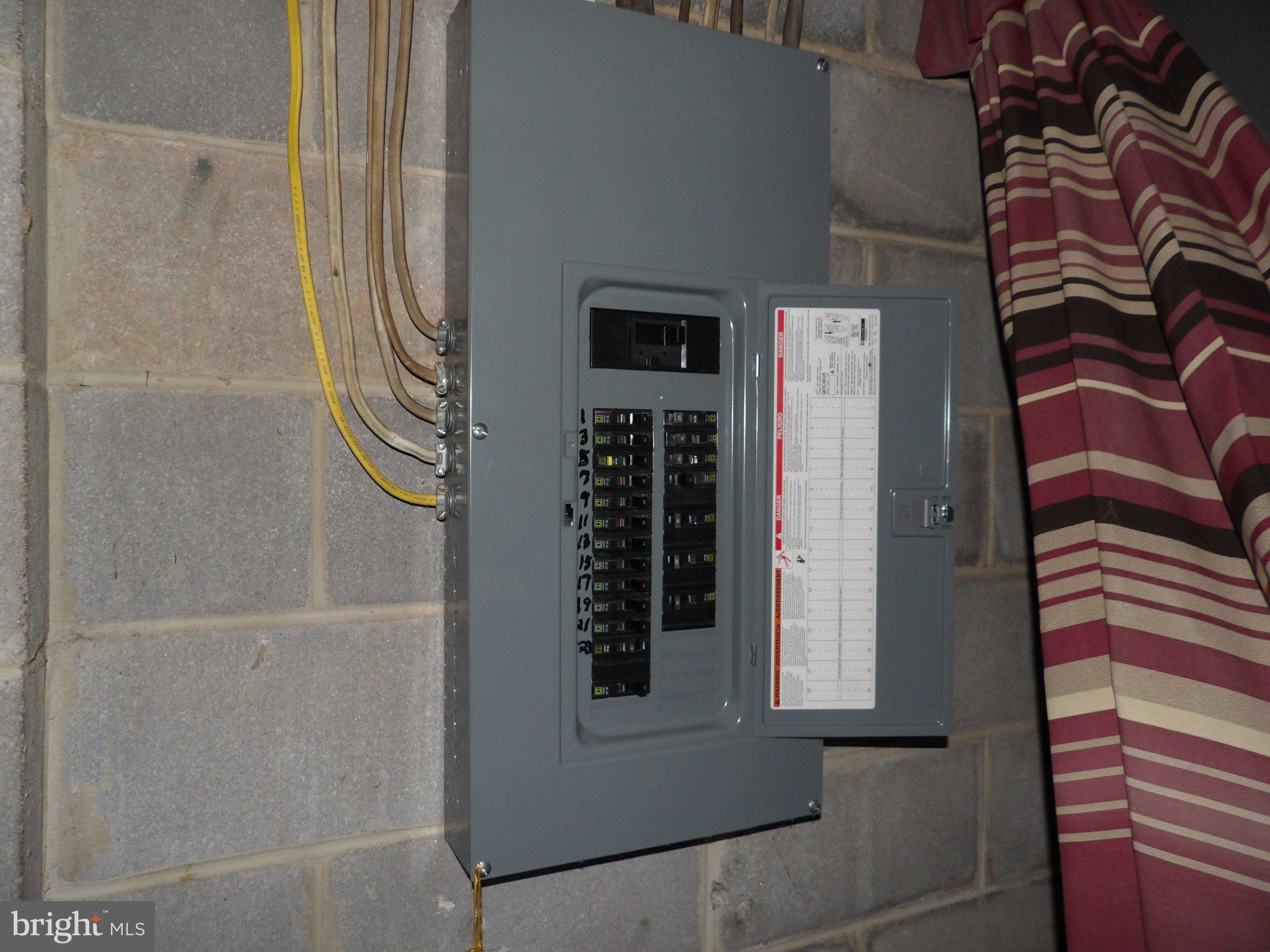 1045 Lockport Road Lewistown, PA 17044 - Photo 48 of 51 Modern electrical panel in utility space.