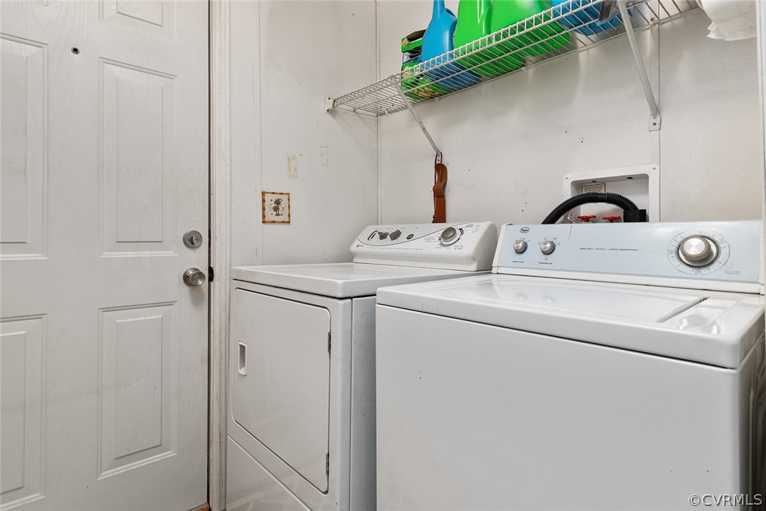 16310 Hamilton Arms Road Dewitt, VA 23840 - Photo 33 of 41 a utility room with dryer and washer