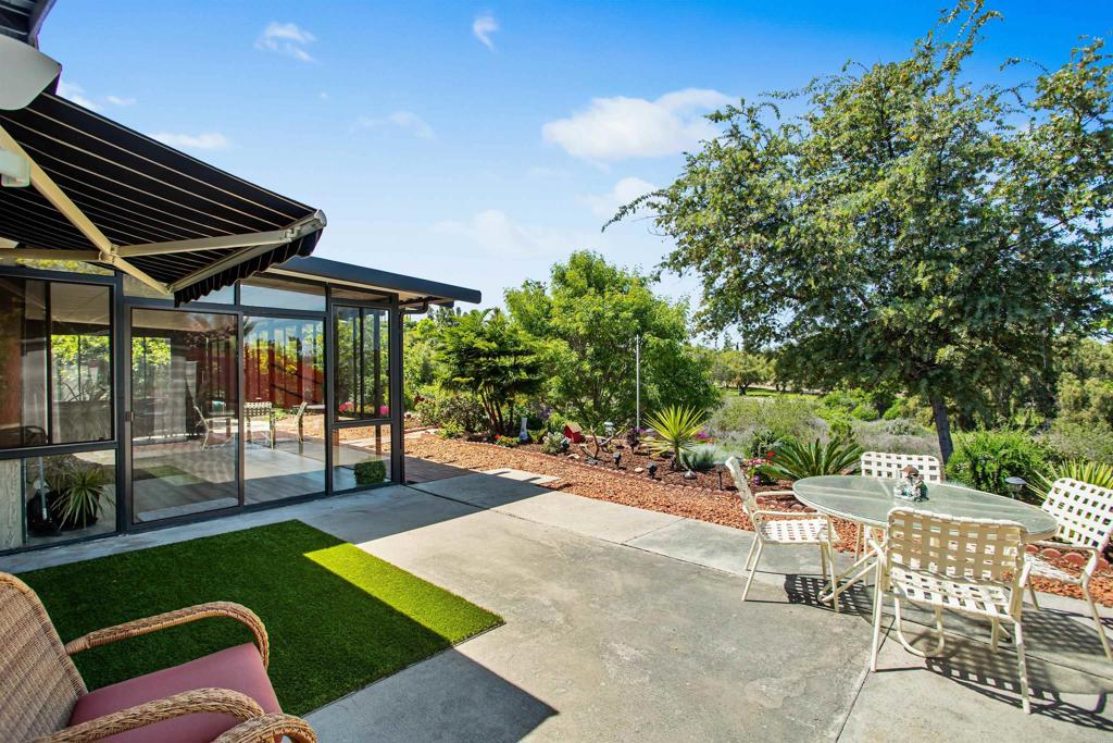5312 Ontario Street Oceanside, CA 92056 - Photo 33 of 48 a view of a backyard with sitting area