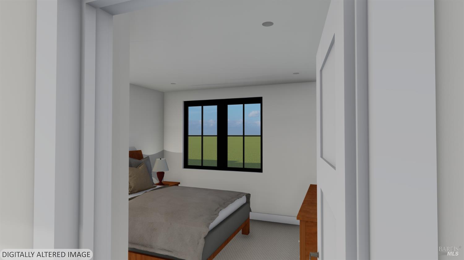 573 Wagnon Road Sebastopol, CA 95472 - Photo 60 of 68 Rendering of bedroom in ADU.