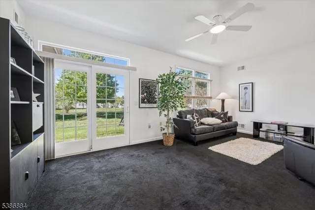 a bed room with a bed and a couch