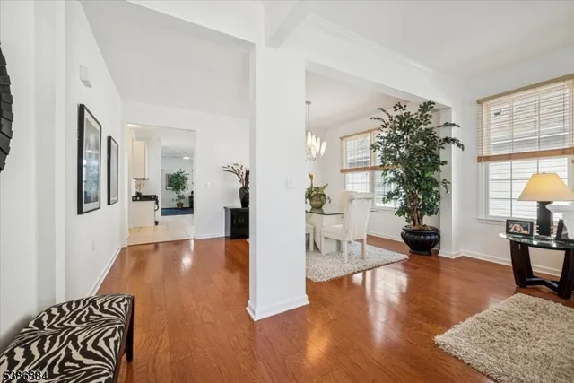 a view of a living room