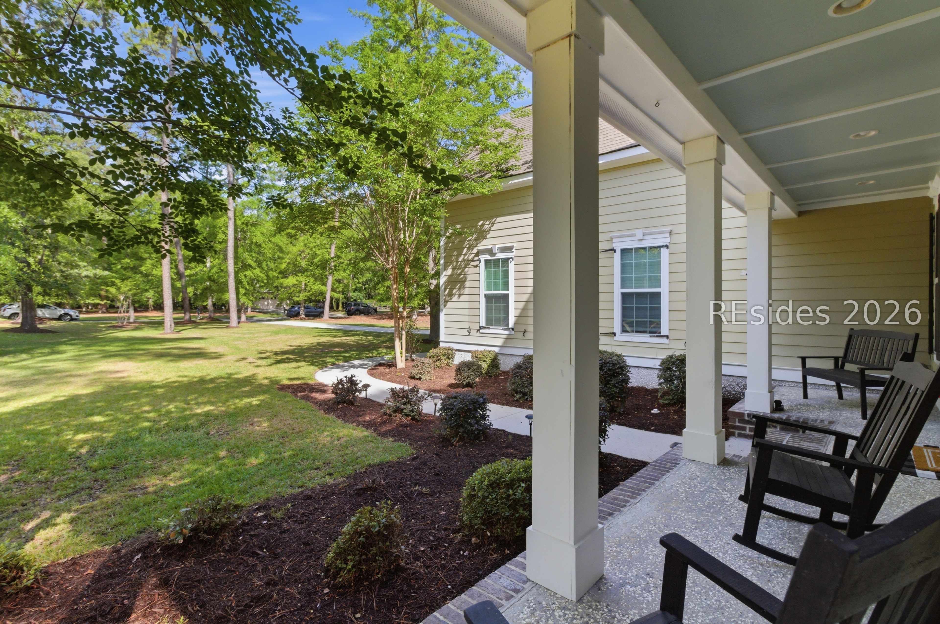 16 Dove Tree Lane Bluffton, SC 29910 - Photo 2 of 30 View from Front porch