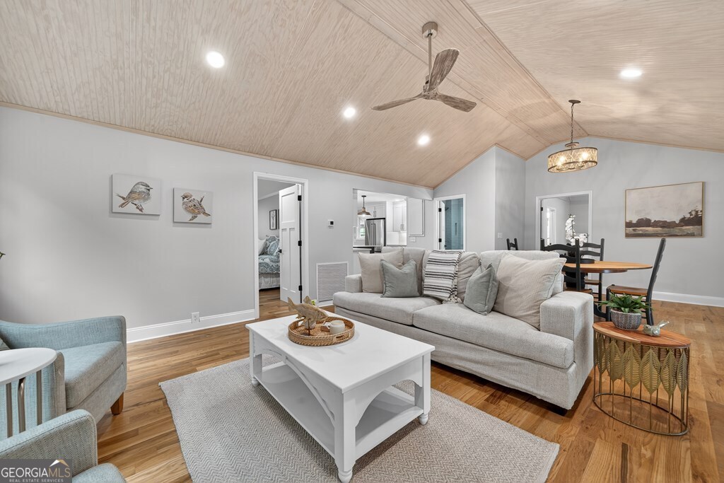 291 Power Point Milledgeville, GA 31061 - Photo 44 of 51 a living room with furniture and a wooden floor