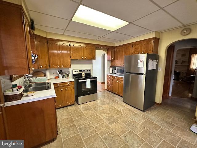 19642 Raystown Road James Creek, PA 16657 - Photo 20 of 38 a kitchen with refrigerator and cabinets