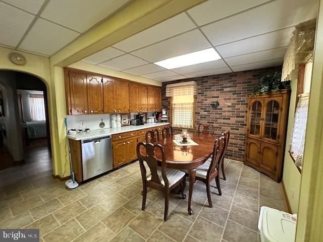 19642 Raystown Road James Creek, PA 16657 - Photo 6 of 38 a kitchen with stainless steel appliances kitchen island granite countertop a table chairs and a refrigerator