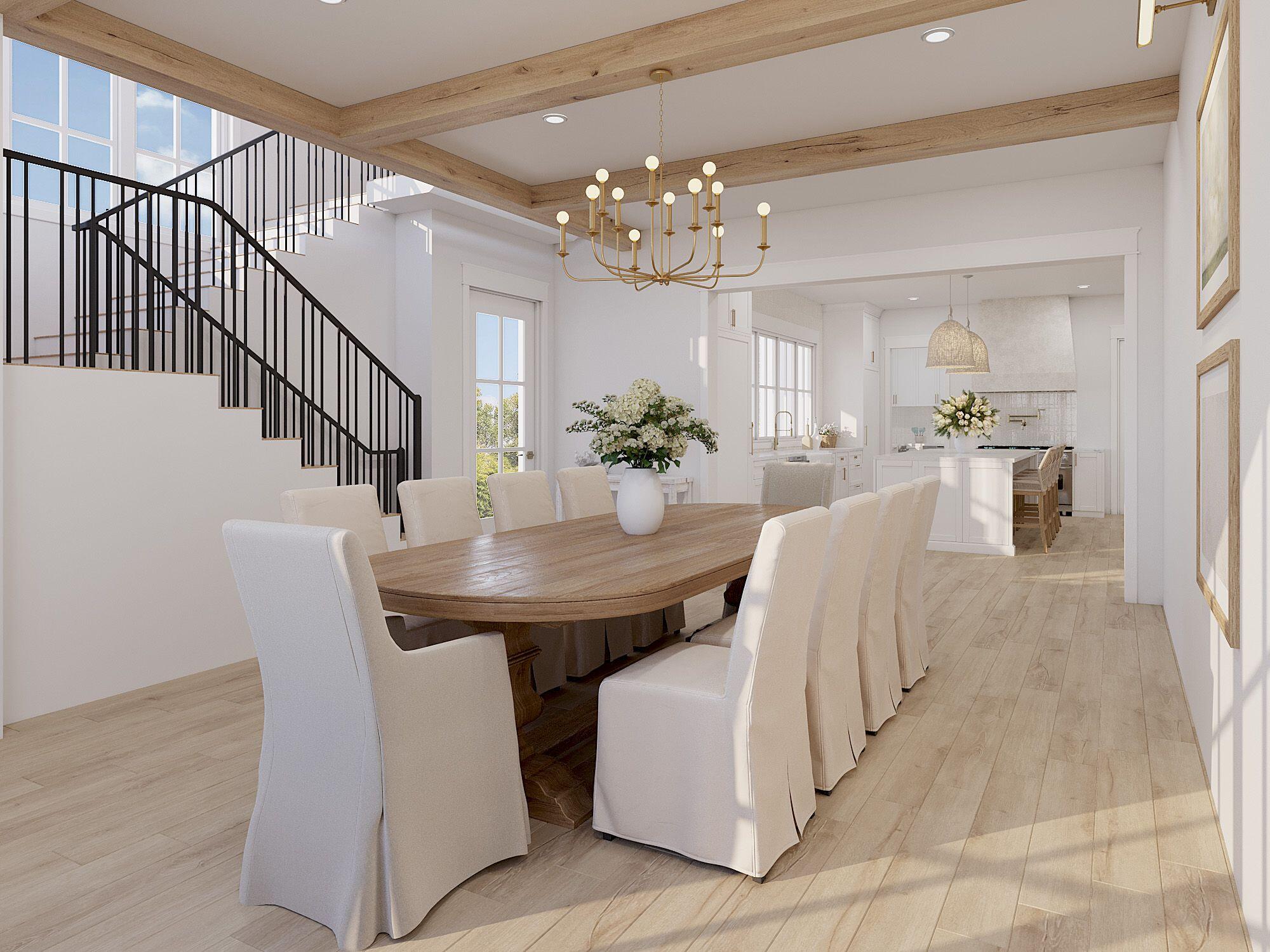 Lot 21 Adair Lane Santa Rosa Beach, FL 32459 - Photo 5 of 11 a view of a dining room with furniture and a chandelier