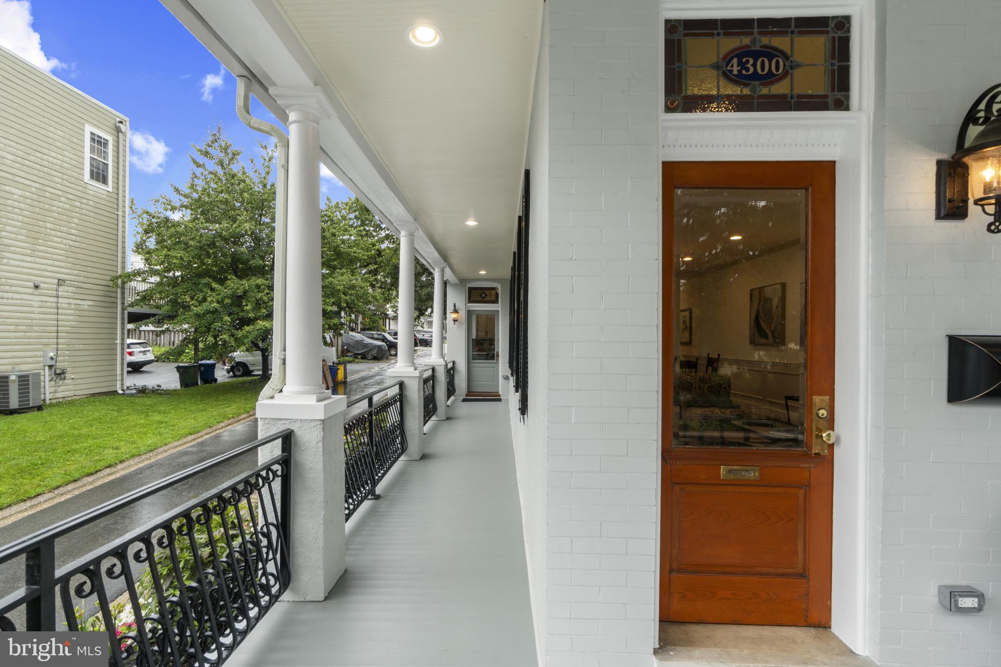 4300 Evans Chapel Road Baltimore, MD 21211 - Photo 3 of 40 a view of a porch and garden