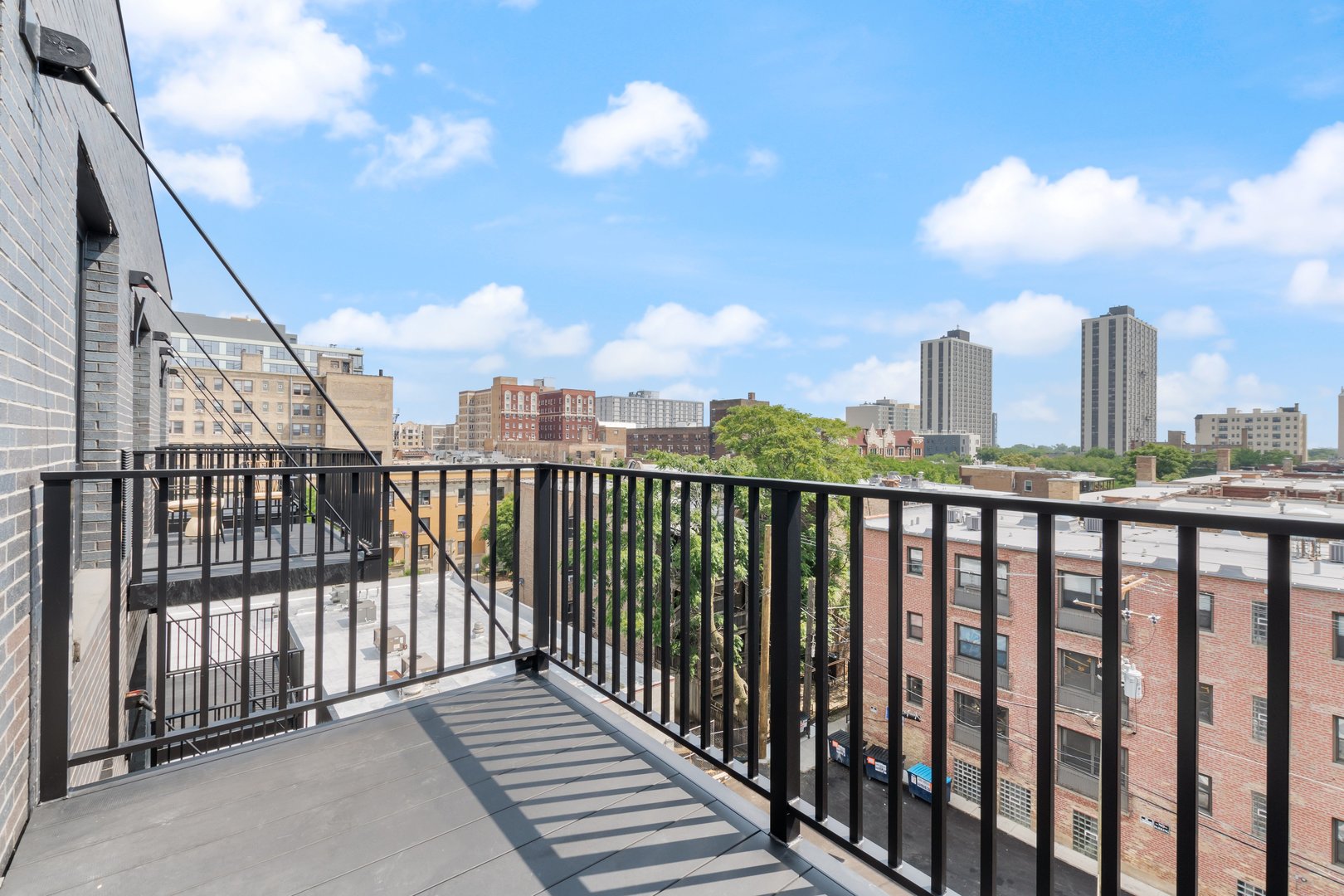 Undisclosed Address Chicago, IL 60640 - Photo 26 of 35 a view of city from a roof