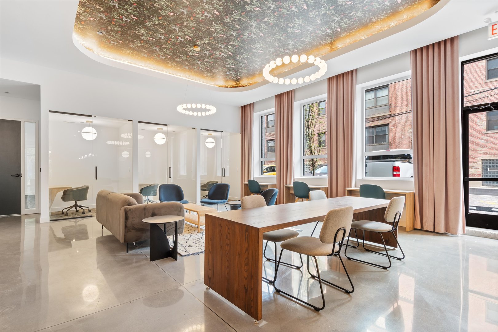 Undisclosed Address Chicago, IL 60640 - Photo 28 of 35 a view of a dining room with furniture window and outside view