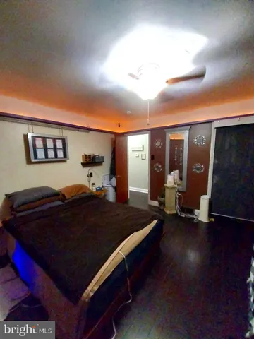 a room with furniture