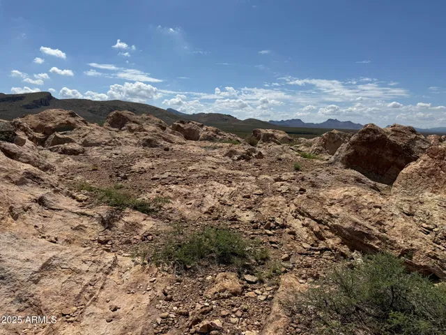 a view of a sky from a city