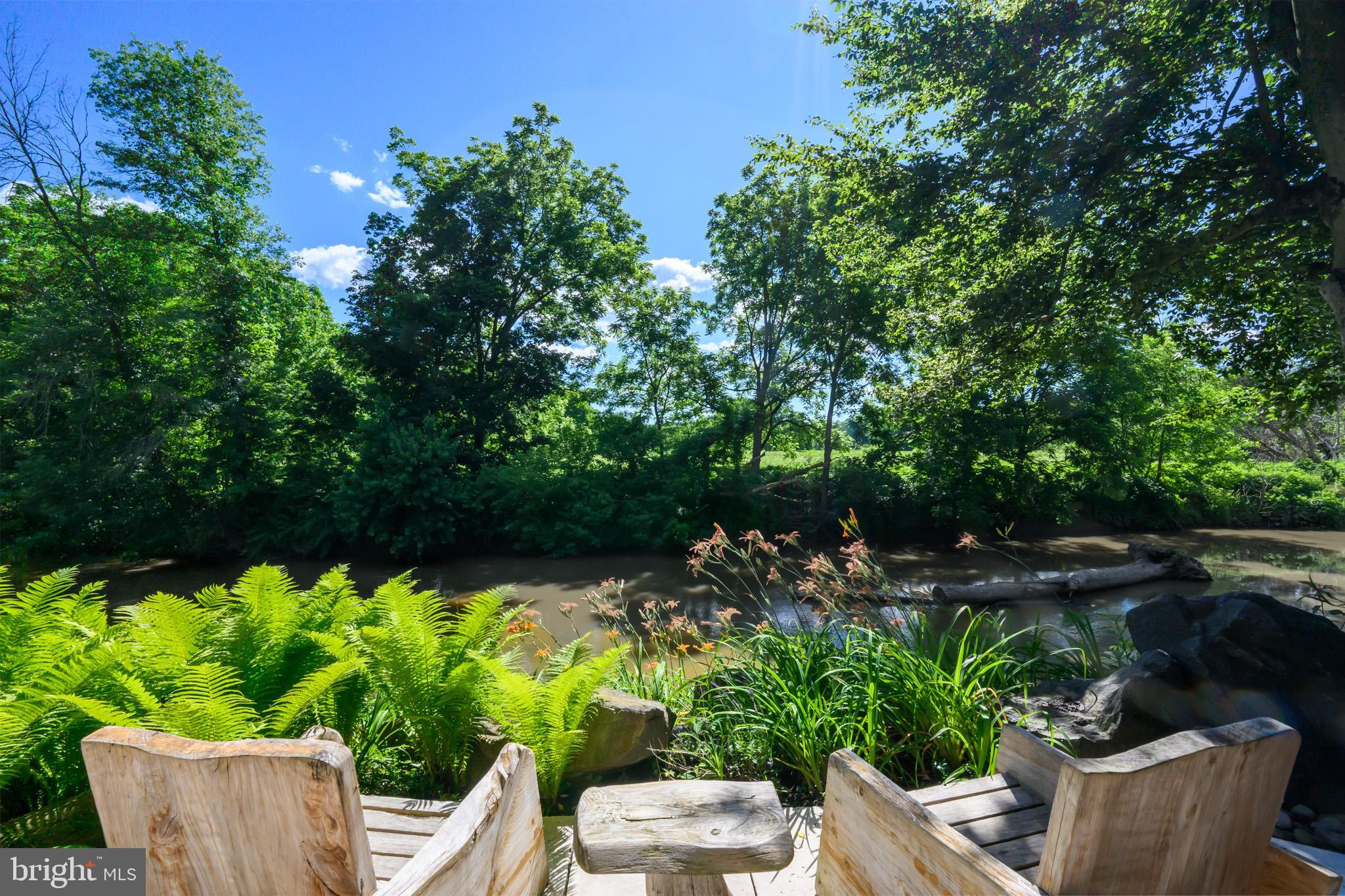 1574 Camp Linden Road West Chester, PA 19382 - Photo 10 of 61 Creekside patio accessed from 1st fl great room