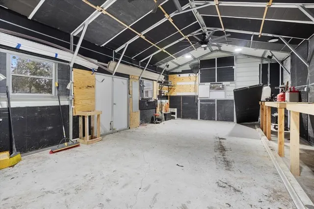 a view of a storage & utility room