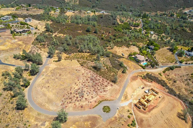 a view of city and mountain