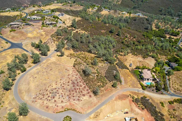 a view of city and mountain