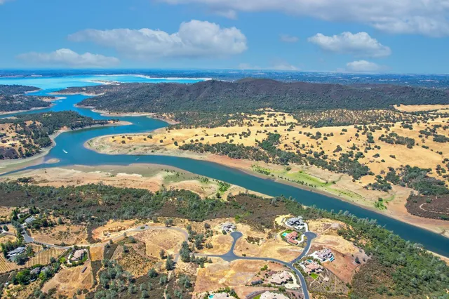 a view of city and ocean