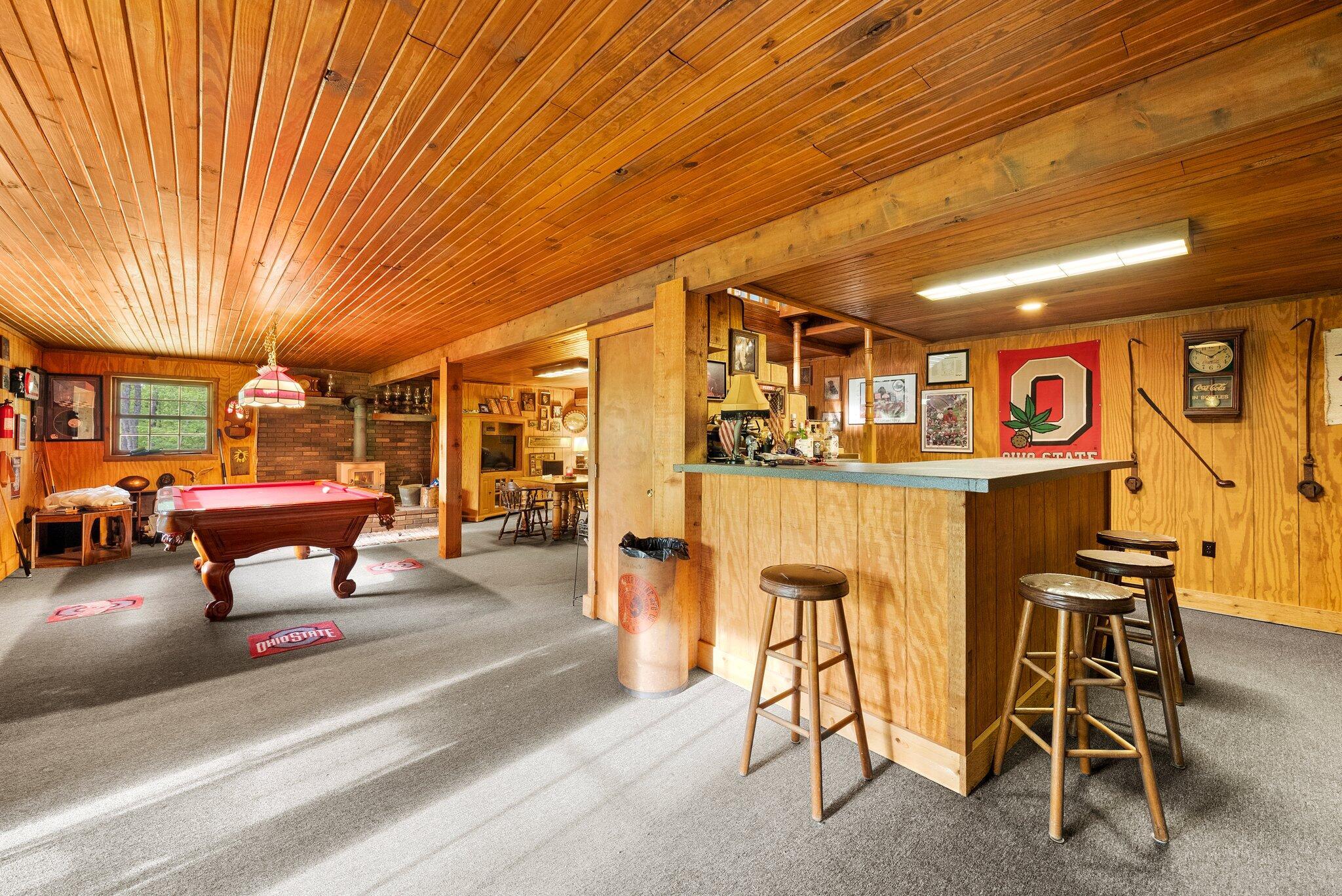 26975 Chapel Ridge Road Logan, OH 43138 - Photo 47 of 98 RANCH BASEMENT BAR