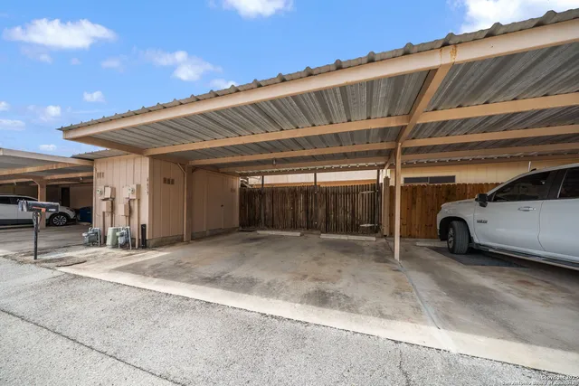 a view of a car parking garage