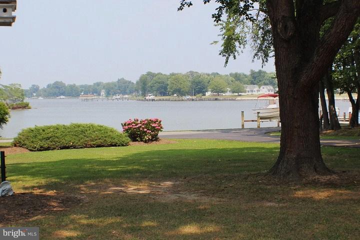 204 Thompson Road Chester, MD 21619 - Photo 17 of 30 a view of a lake with a big yard