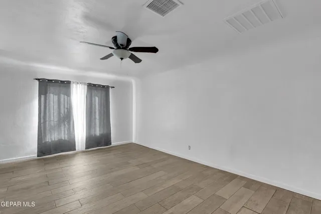 wooden floor in an empty room