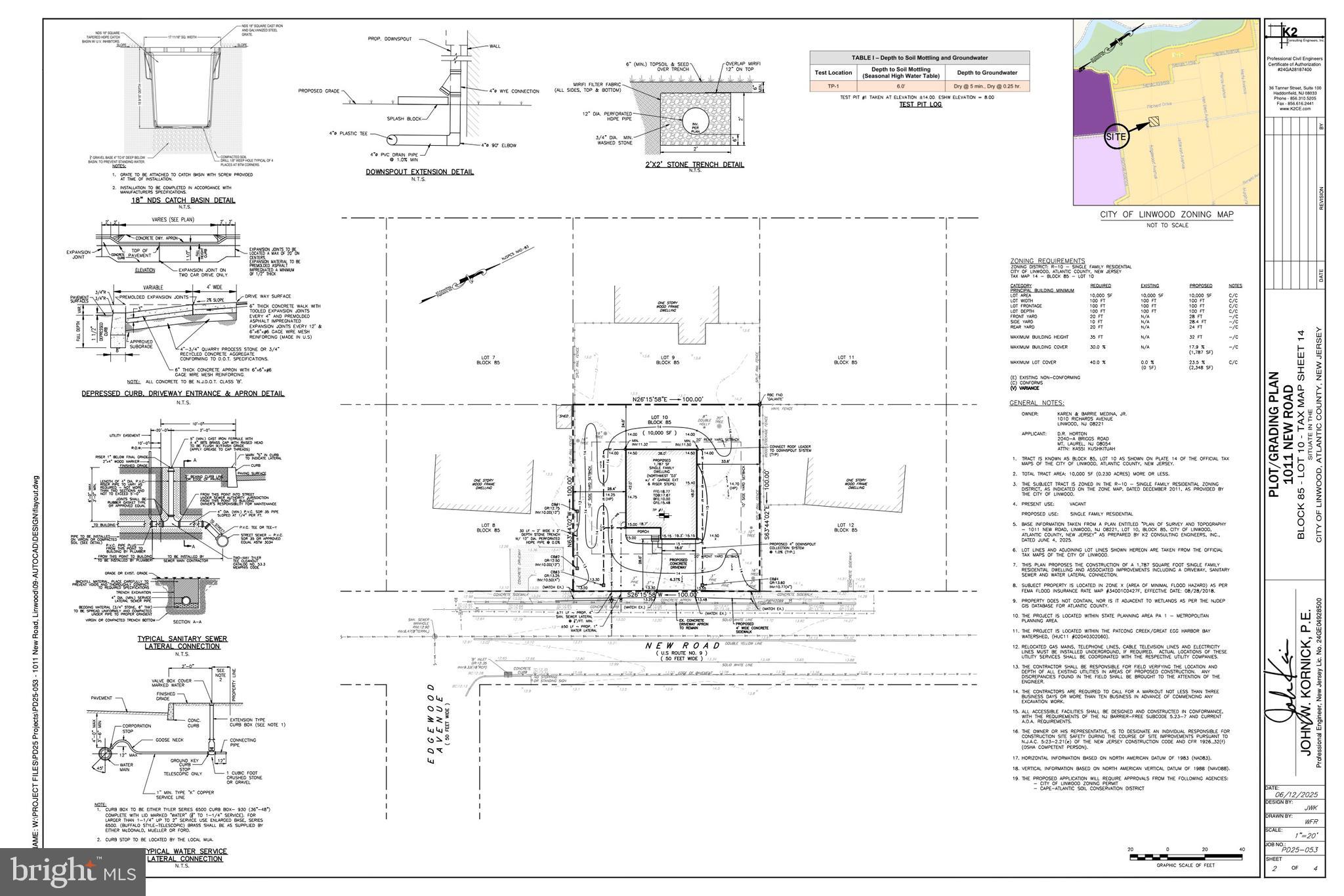1011 New Road Linwood, NJ 08221 - Photo 16 of 18 Plot Plans