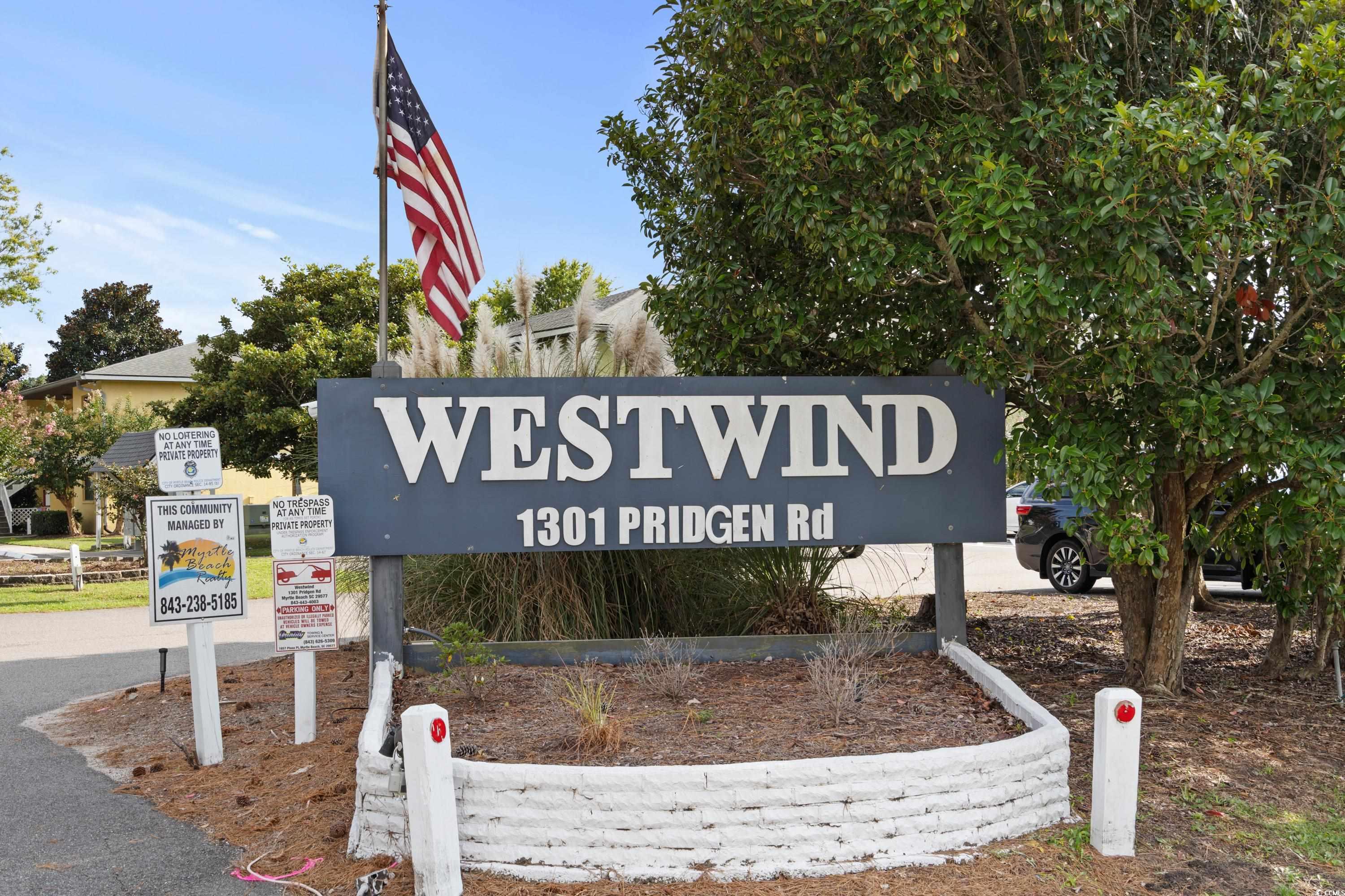 1301 Pridgen Road, Unit 1008 Myrtle Beach, SC 29577 - Photo 19 of 23 View of community sign