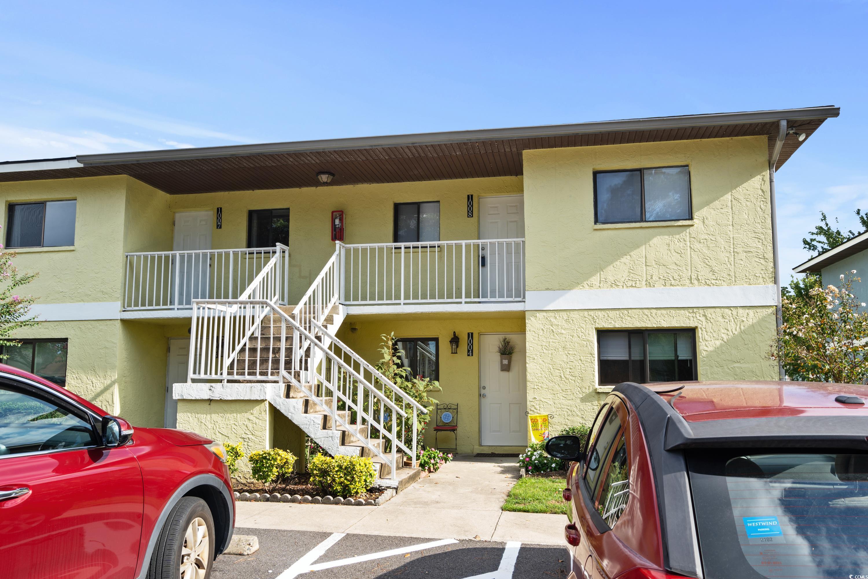 1301 Pridgen Road, Unit 1008 Myrtle Beach, SC 29577 - Photo 2 of 23 View of front facade with a balcony