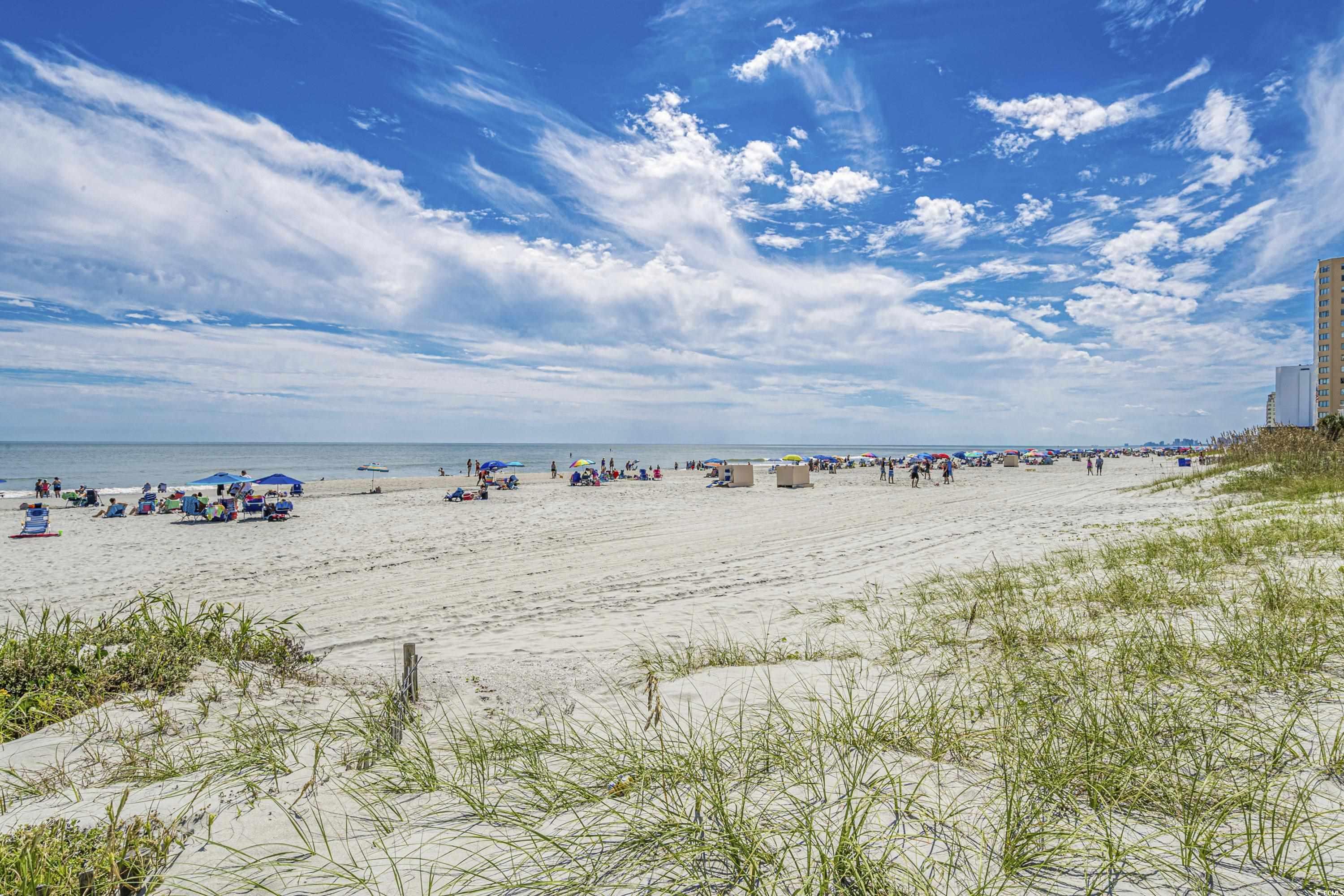 1301 Pridgen Road, Unit 1008 Myrtle Beach, SC 29577 - Photo 23 of 23 Property view of water with a view of the beach
