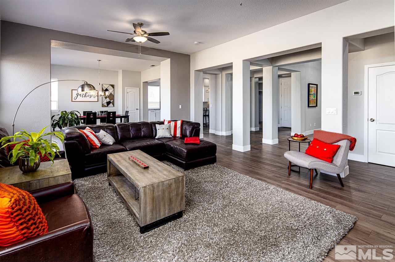 10535 Autumn Walk Court Reno, NV 89521 - Photo 8 of 25 a living room with furniture and wooden floor