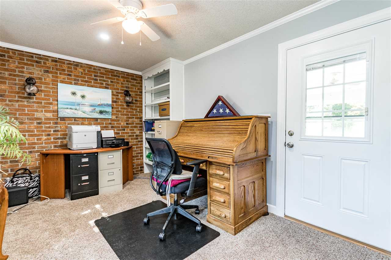 5805 Cornwallis Road Garner, NC 27529 - Photo 12 of 29 Adorable office with exposed brick wall