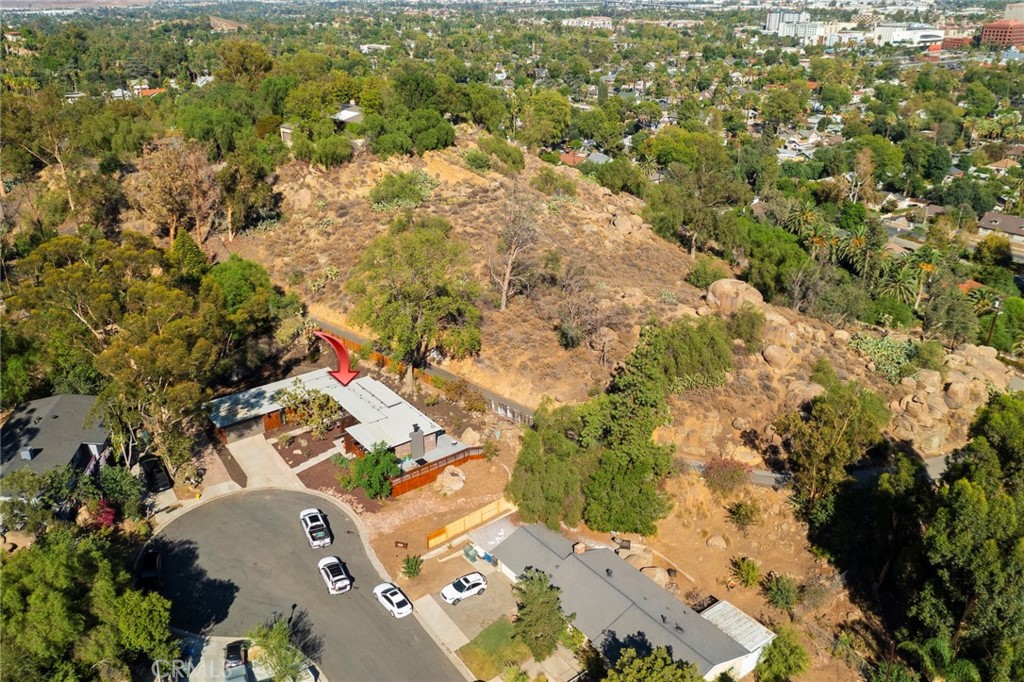 4084 Miramonte Place Riverside, CA 92501 - Photo 51 of 60 an aerial view of residential house with parking space
