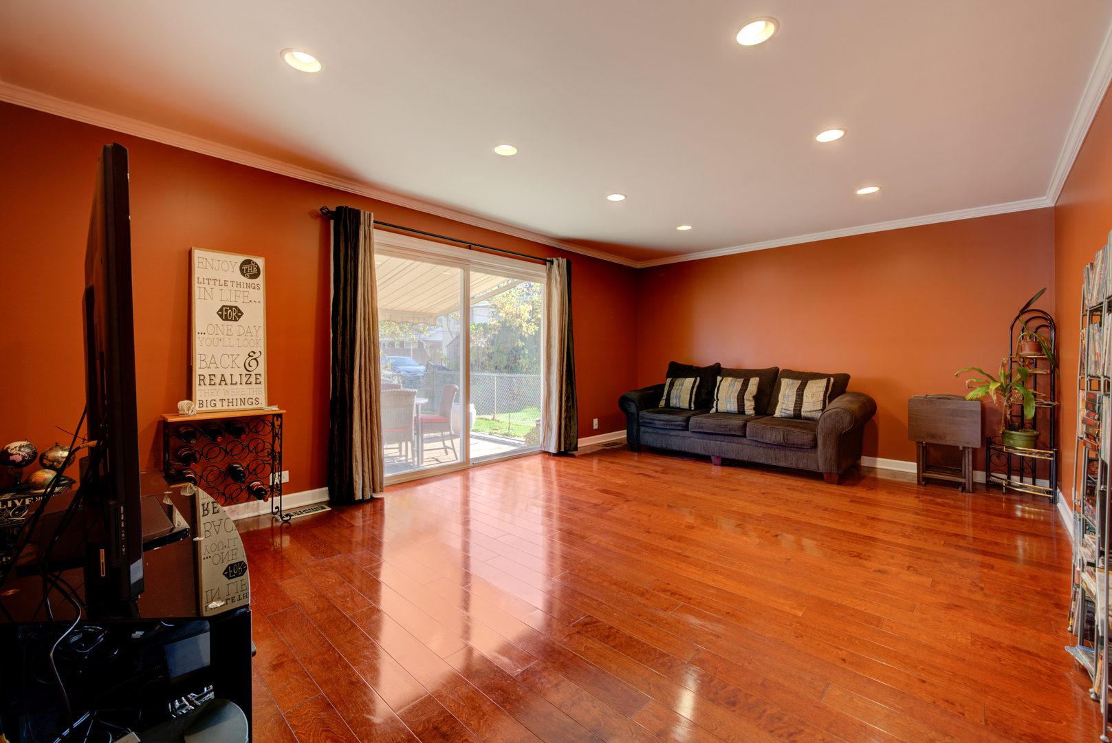 9211 Washington Road Morton Grove, IL 60053 - Photo 10 of 29 a living room with furniture pool table and a large window