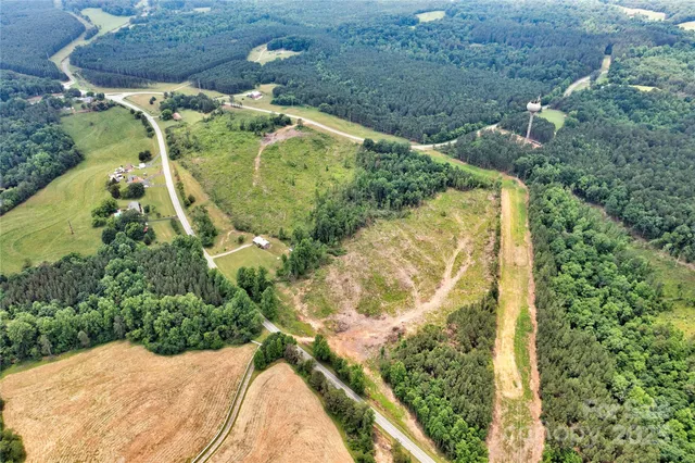 a view of a garden with a pathway