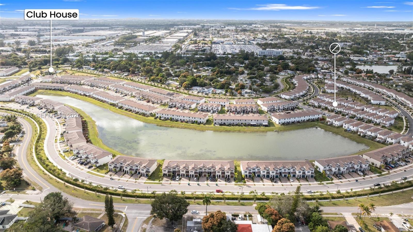 2357 Northwest 130th Street Miami, FL 33167 - Photo 8 of 48 a view of a swimming pool with a lot of buildings