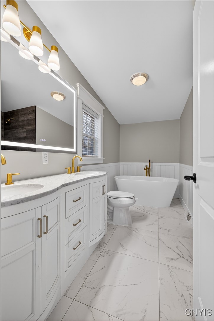 2198 Rockefeller Road Moravia, NY 13118 - Photo 6 of 49 Primary Bathroom