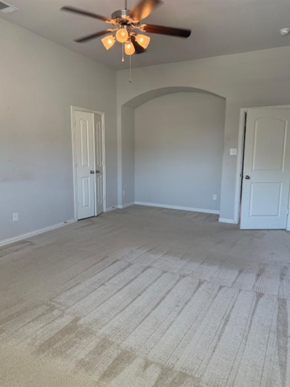 4119 Nia Drive Irving, TX 75038 - Photo 10 of 15 Unfurnished room with light colored carpet and a ceiling fan