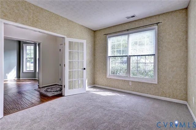 a view of livingroom with hardwood floor and window