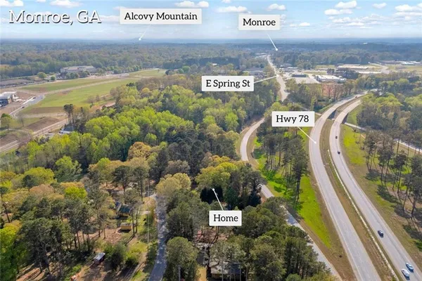a view of a sign board with ocean view