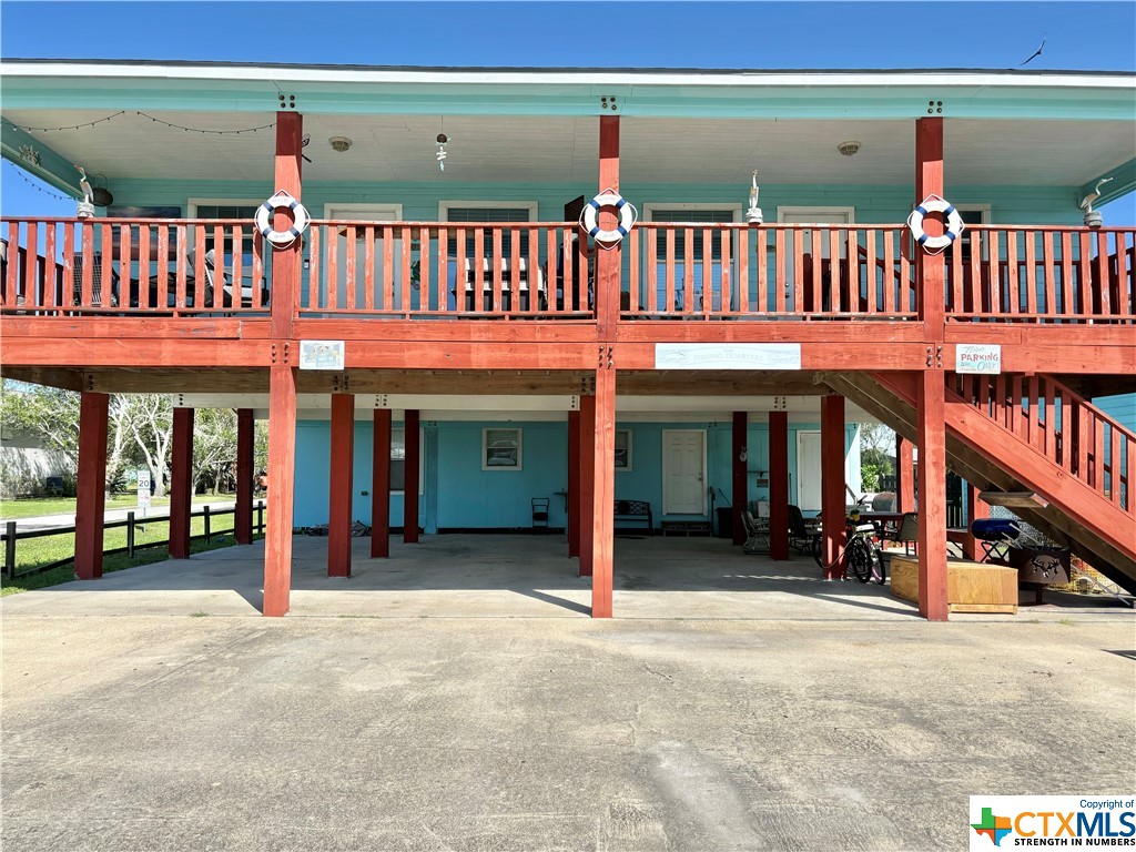 a view of a cafe with an entrance