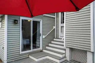 a front view of a house with a garage