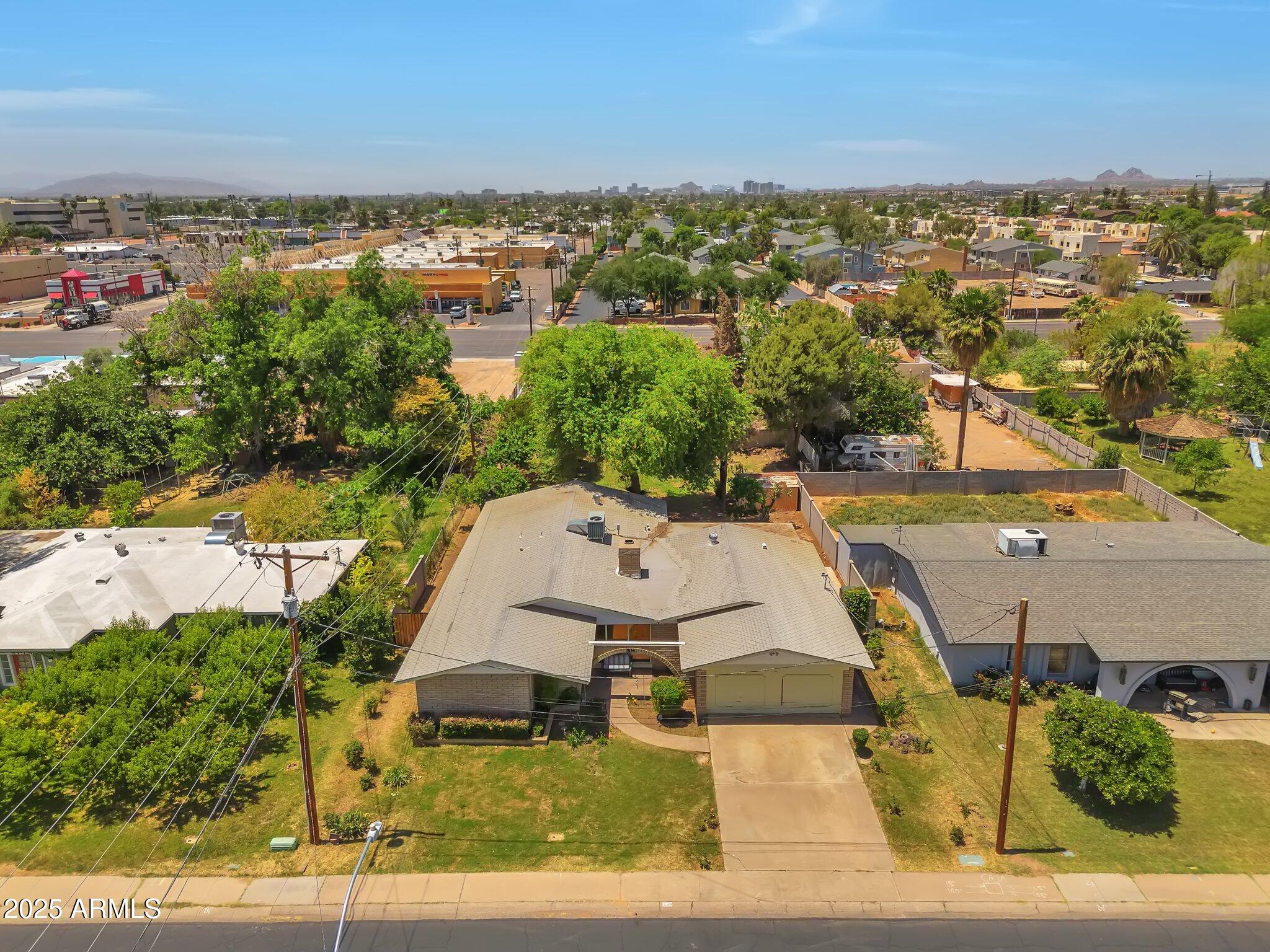 504 North Emerson Mesa, AZ 85201 - Photo 2 of 19 an aerial view of residential houses with outdoor space and ocean view